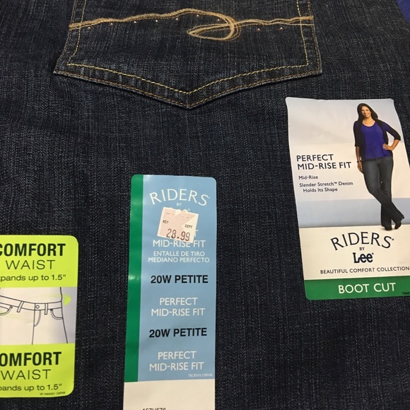 lee rider mid rise bootcut